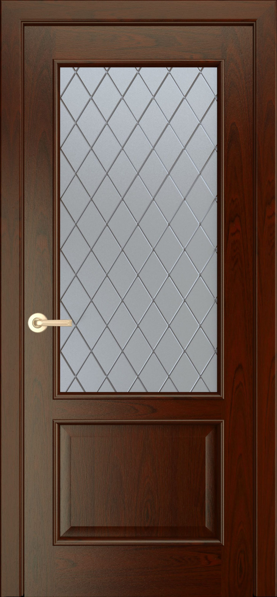 межкомнатные двери  Лайндор Кантри стекло Милтон тон 10