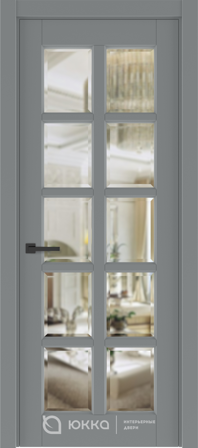 межкомнатные двери  Юкка Лондон 4 ДО фацет
