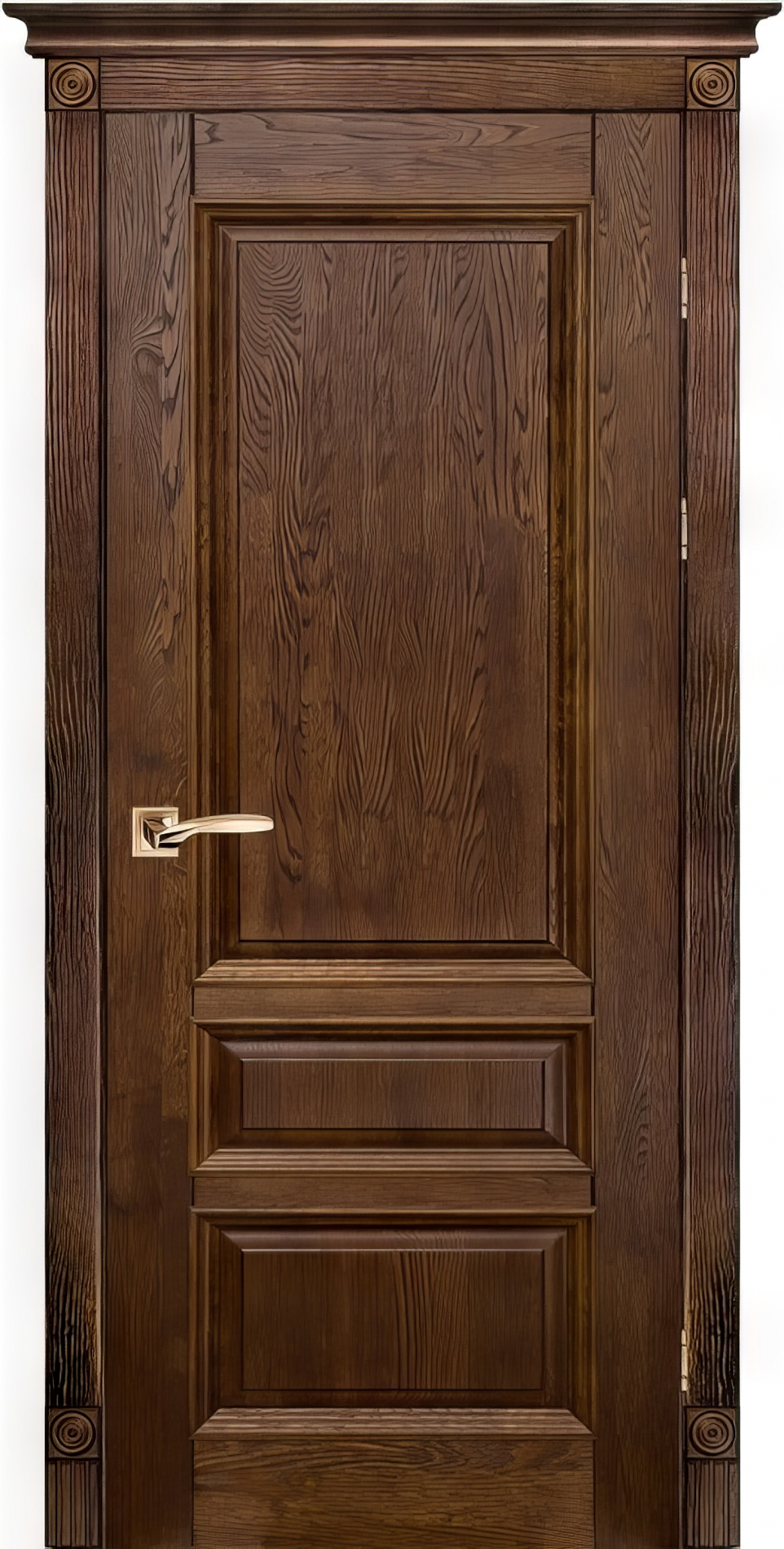 межкомнатные двери  Ока Аристократ 1 ДГ дуб dsw античный орех