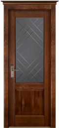 	межкомнатные двери 	Ока М5 ДО ольха античный орех