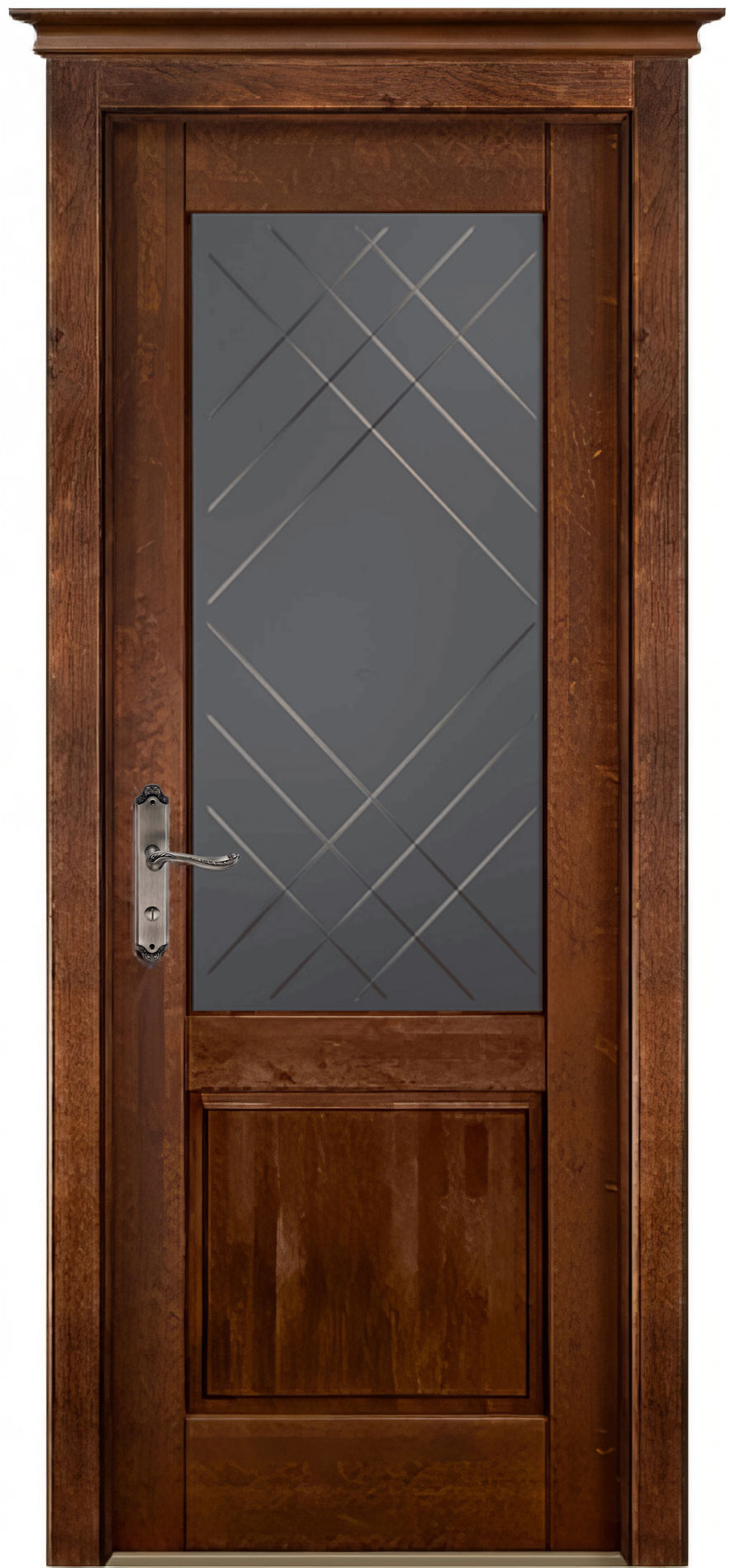 межкомнатные двери  Ока М5 ДО ольха античный орех