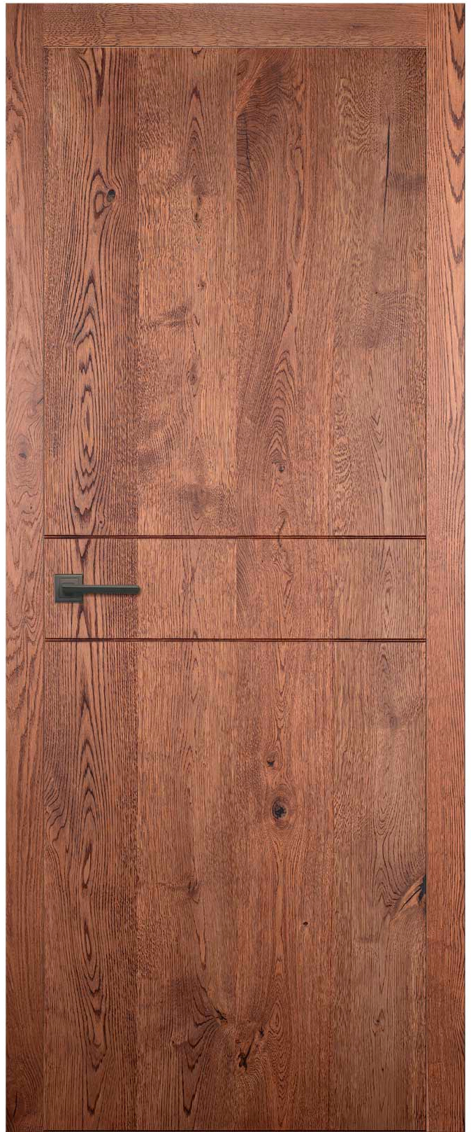межкомнатные двери  Ока Легно 8 дуб морёный