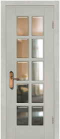 	межкомнатные двери 	Ока Лондон 2 ДО прозрачное фацет