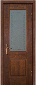 	межкомнатные двери 	Ока Классик 5 ДО Кристалайзер дуб