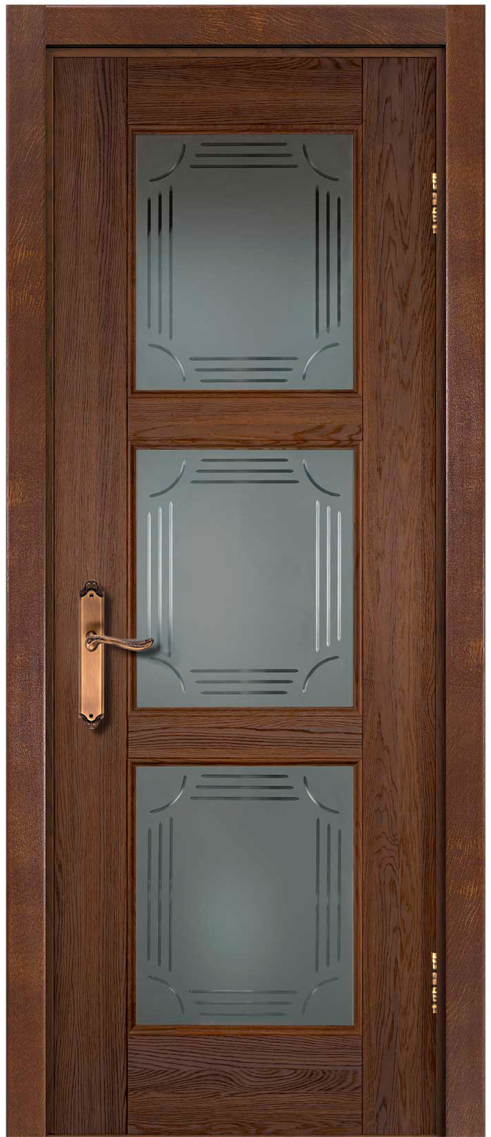межкомнатные двери  Ока Турин ДО сатинат гравировка
