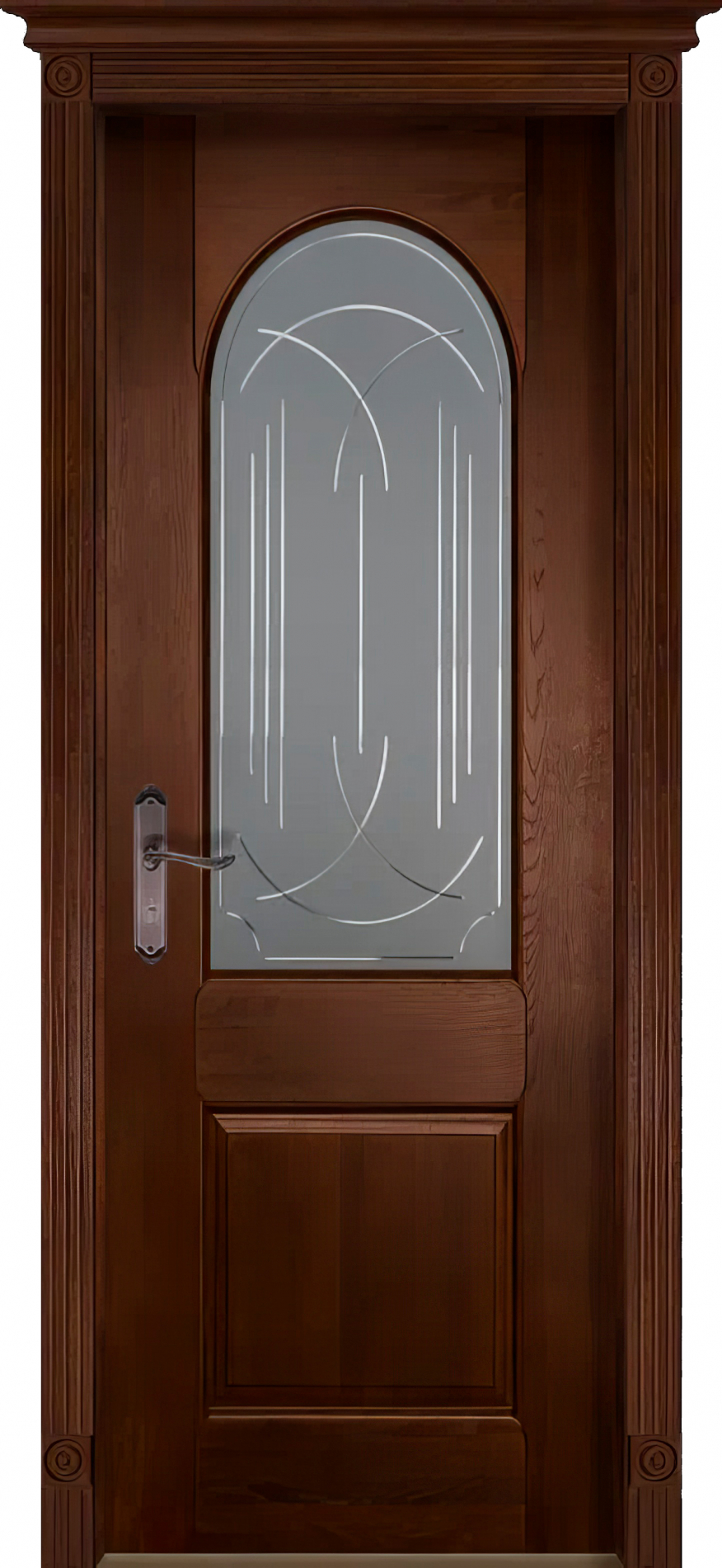 межкомнатные двери  Ока Чезана ДО гравировка дуб