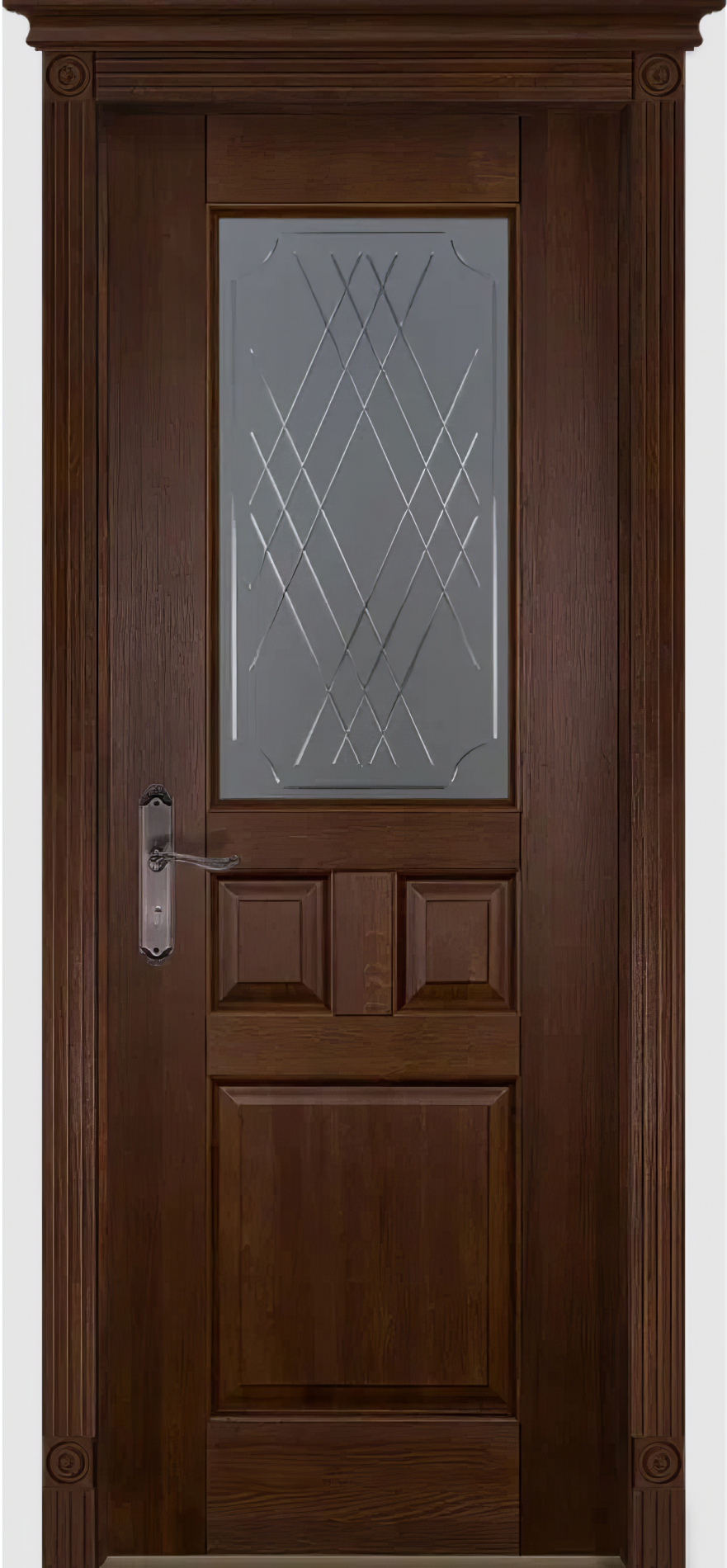 межкомнатные двери  Ока Тоскана ДО гравировка дуб