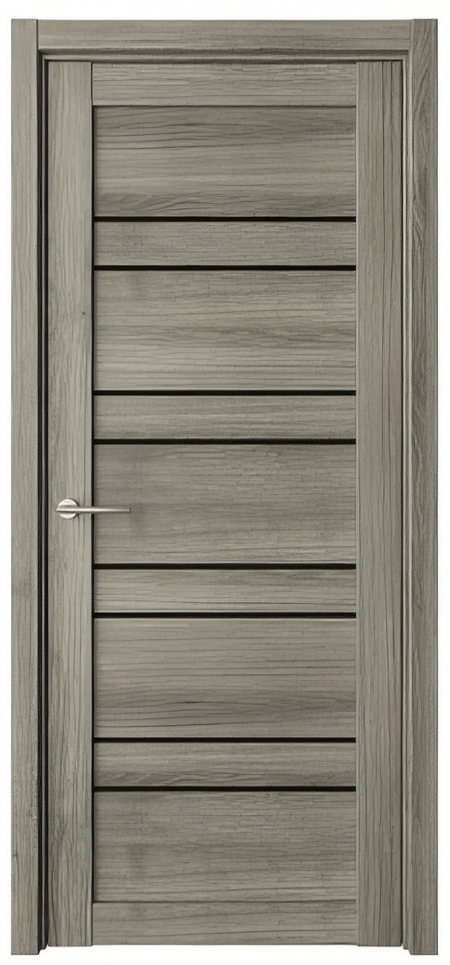 межкомнатные двери  Альберо Дублин стекло ясень пепельный