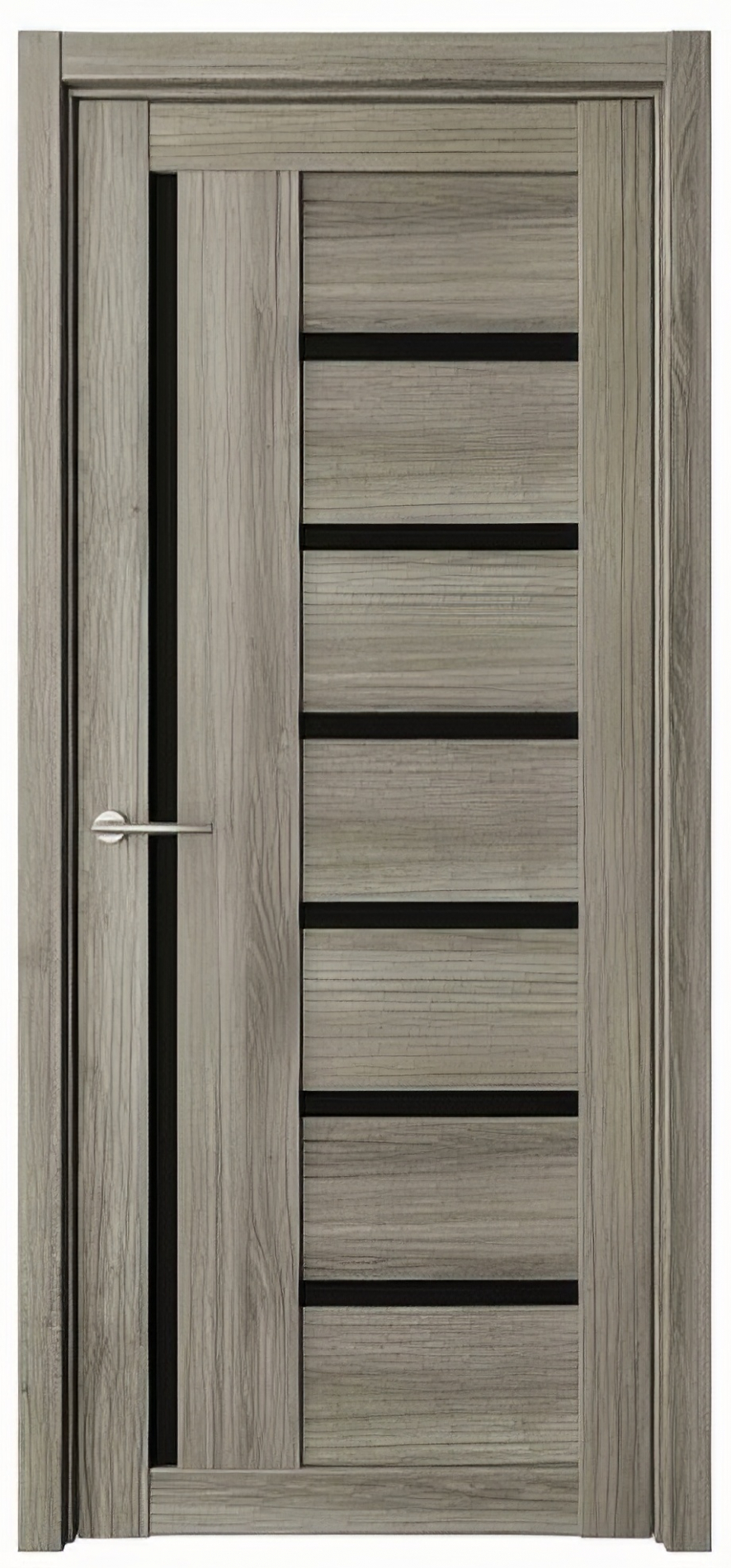 межкомнатные двери  Альберо Мадрид стекло ясень пепельный