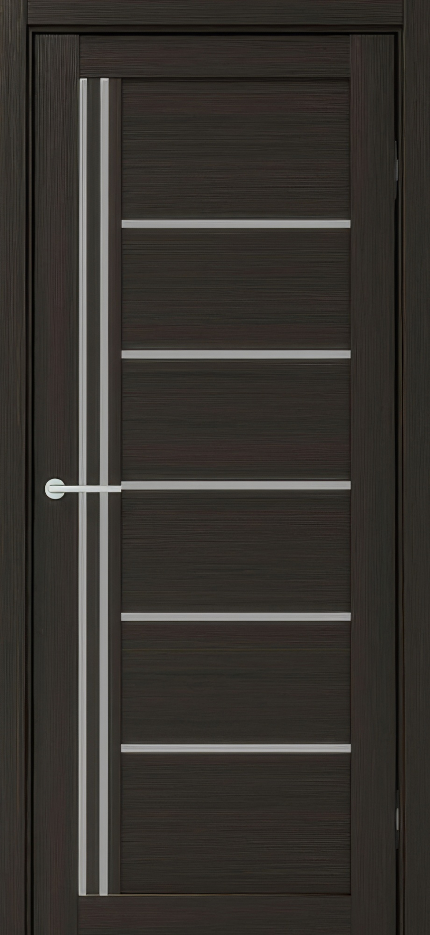 межкомнатные двери  Альберо Порту стекло тёмный кипарис