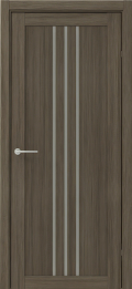 	межкомнатные двери 	Альберо Франкфурт мателюкс серый кедр