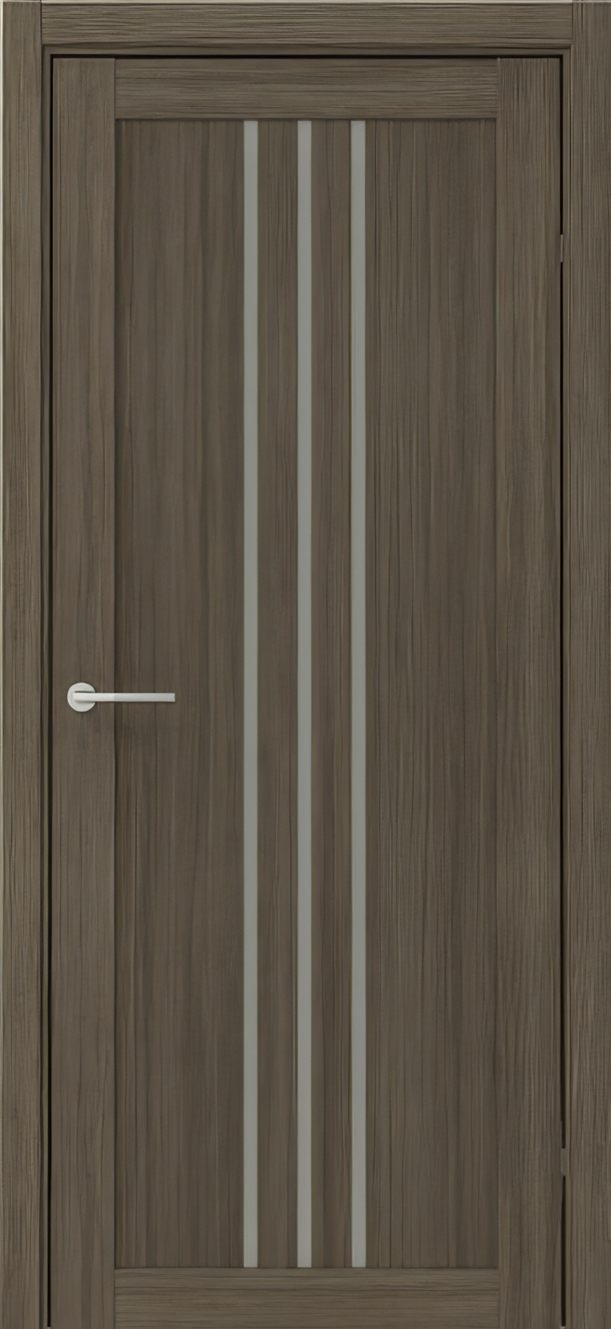 межкомнатные двери  Альберо Франкфурт мателюкс серый кедр
