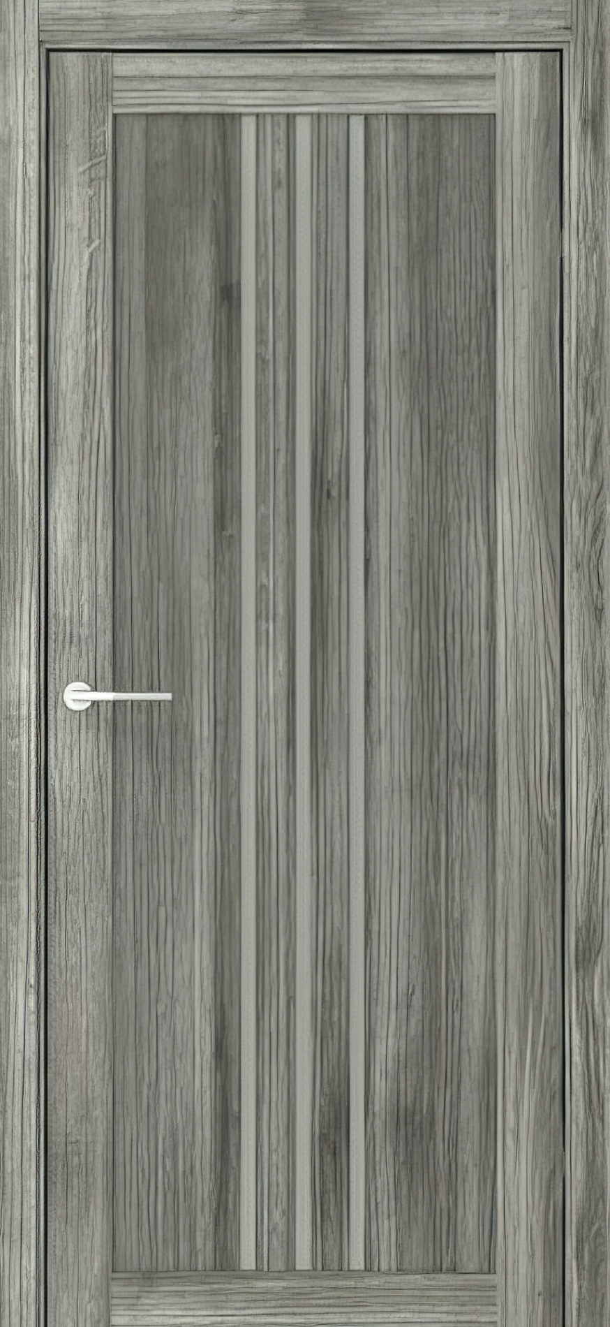 межкомнатные двери  Альберо Франкфурт мателюкс ясень пепельный