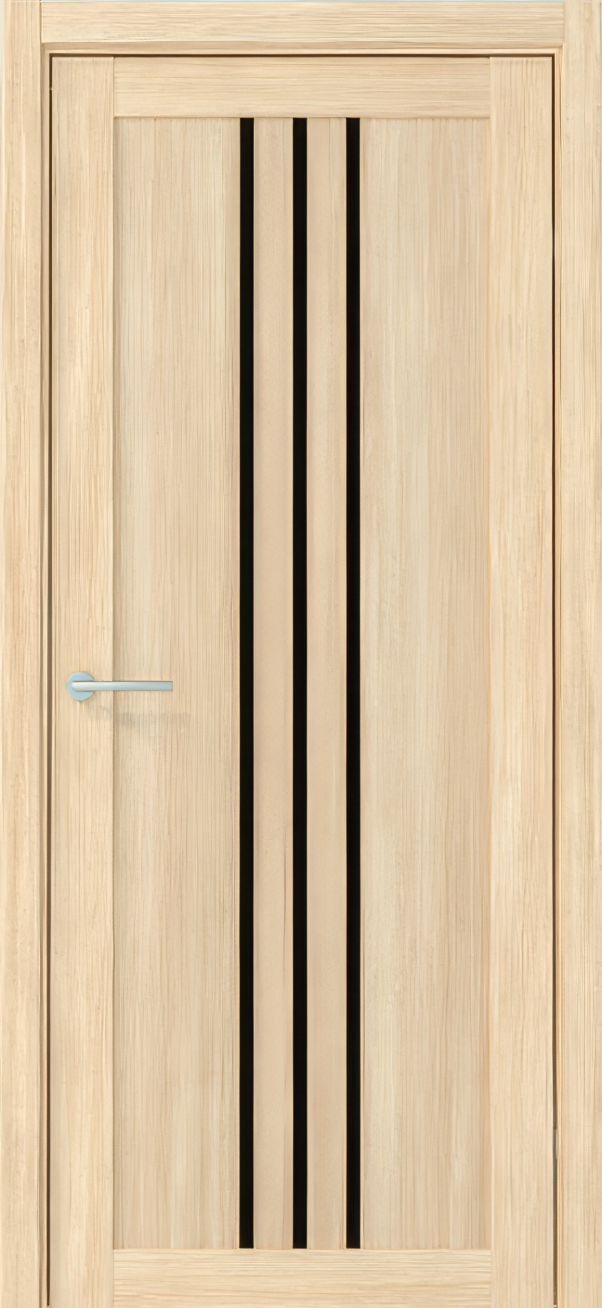 межкомнатные двери  Альберо Франкфурт стекло лиственница мокко