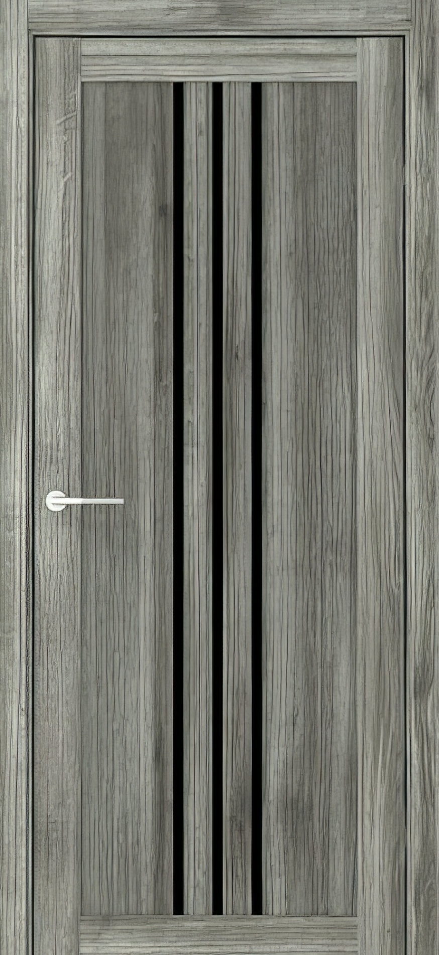 межкомнатные двери  Альберо Франкфурт стекло ясень пепельный