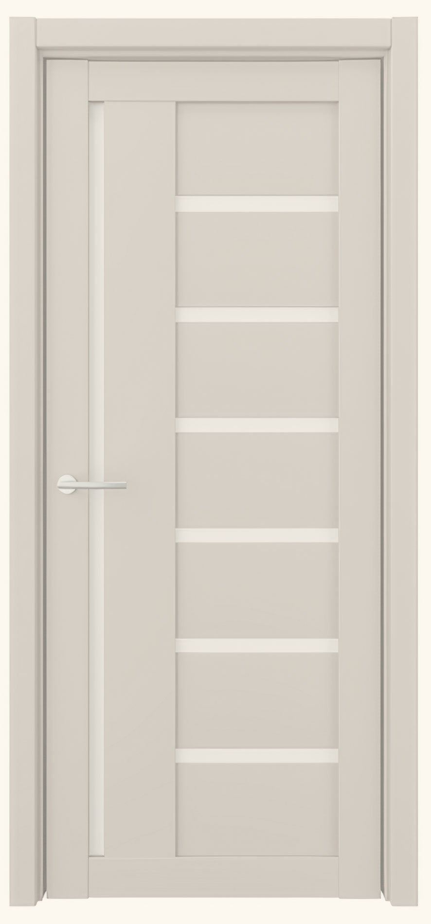 межкомнатные двери  Альберо Мадрид мателюкс ваниль