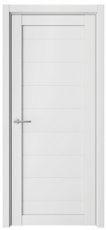 	межкомнатные двери 	Альберо Мюнхен ПГ белый