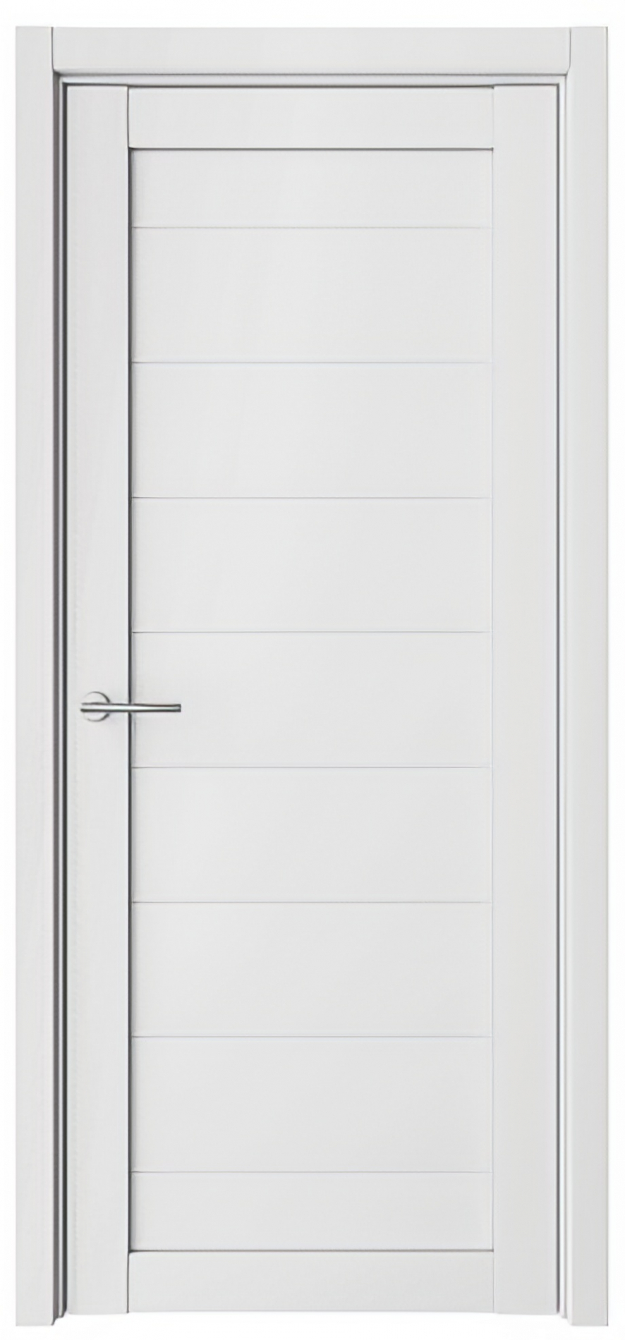 межкомнатные двери  Альберо Мюнхен ПГ белый