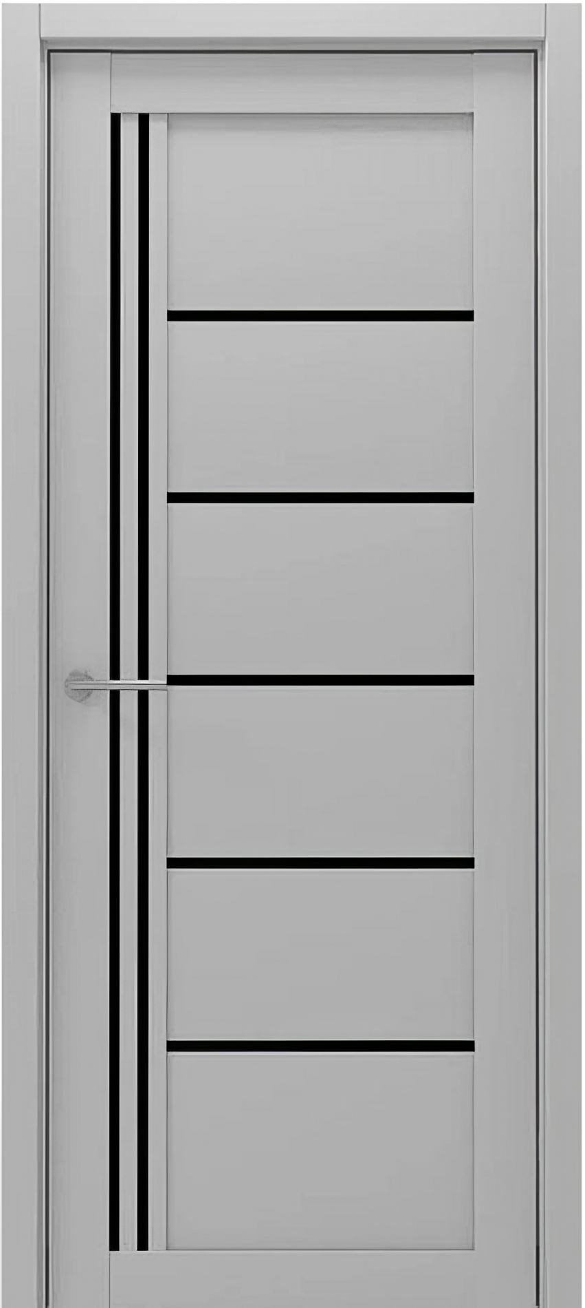 межкомнатные двери  Альберо Порту стекло платина