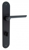 	дверные ручки 	Porta di Parma Punto (PDP) на планке чёрная