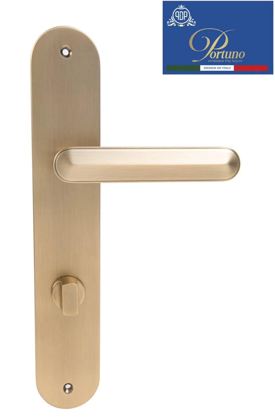 дверные ручки  Porta di Parma Onyx (PDP) на планке матовый кофе