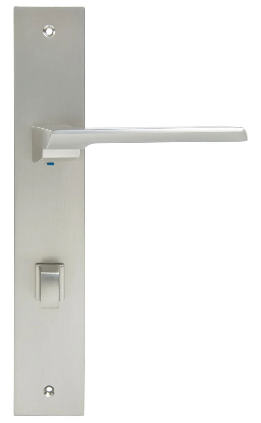 дверные ручки  Porta di Parma Italia (PDP) на планке матовый никель