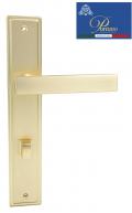 	дверные ручки 	Porta di Parma Star (PDP) на планке матовое золото