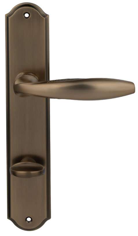 дверные ручки  Porta di Parma Anna на планке матовый кофе