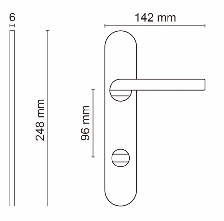 Punto на планке полированное золото