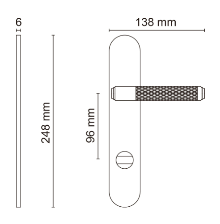 Exa Zig на планке чёрная