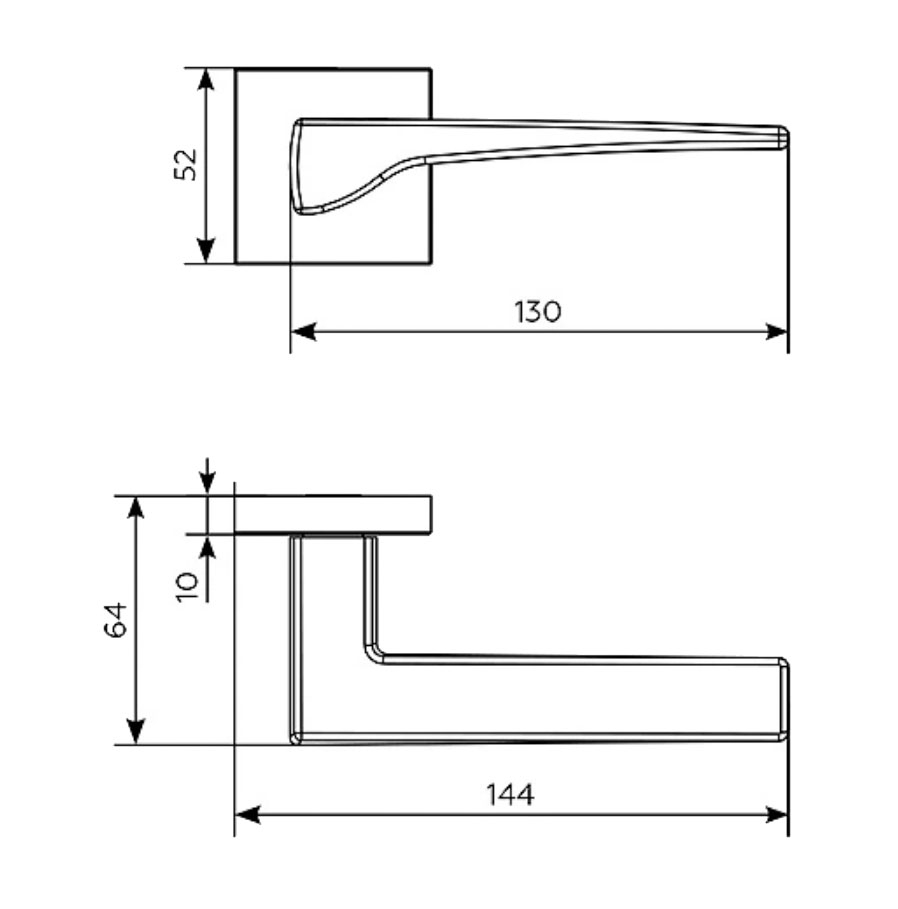 Sillur AG+ SALVO квадрат платиново серый
