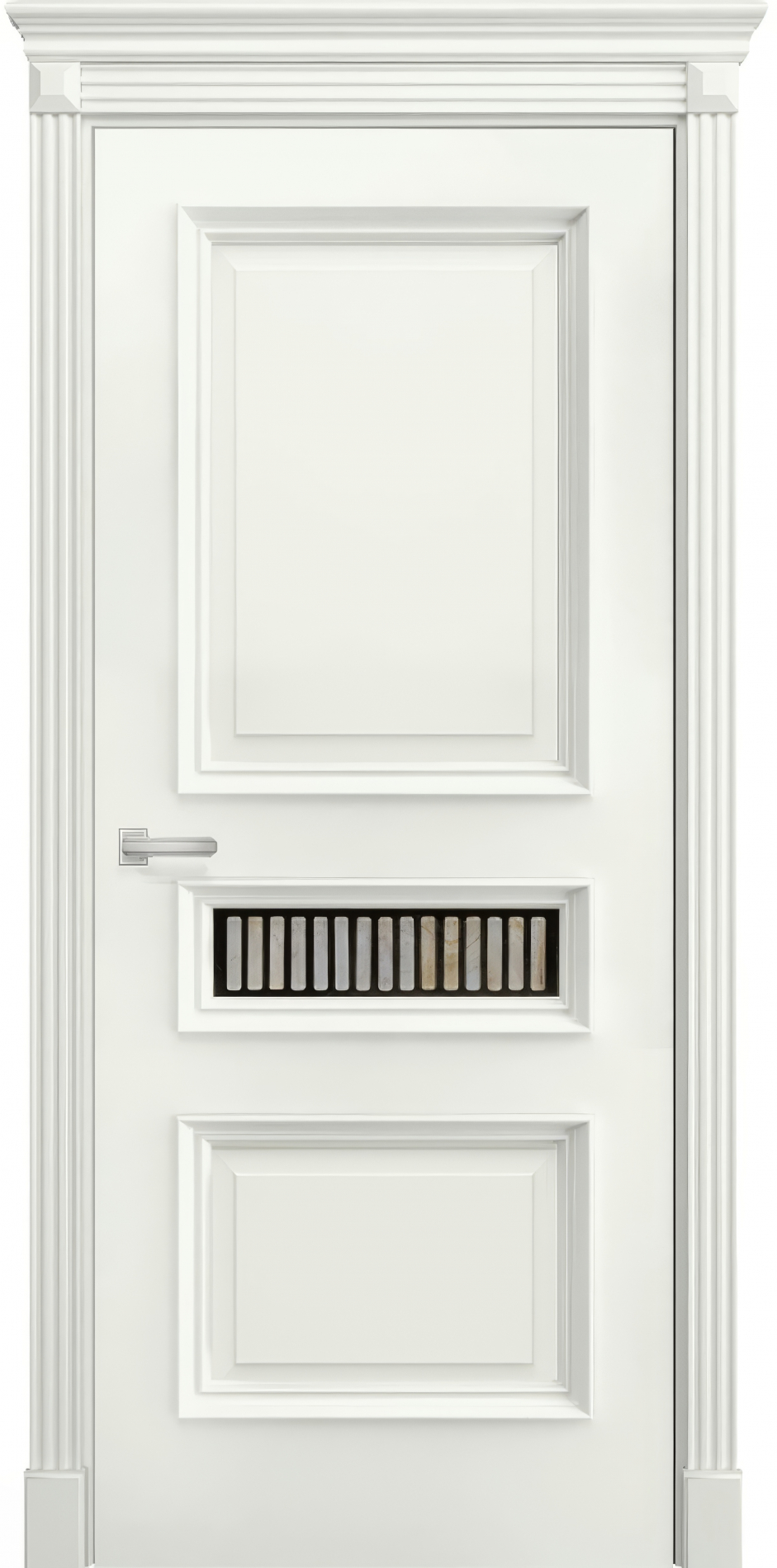 межкомнатные двери  Дариано Невада 3 XL фьюзинг Синай эмаль