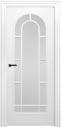 	межкомнатные двери 	Дариано Санта 1R светлое эмаль