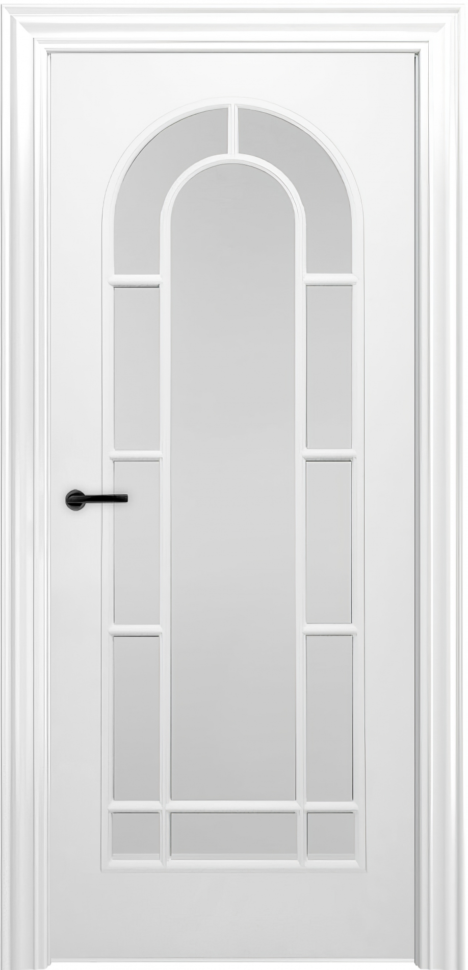 межкомнатные двери  Дариано Санта 1R светлое эмаль