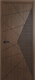 	межкомнатные двери 	Wanmark Синди 2 ДГ текстурный орех