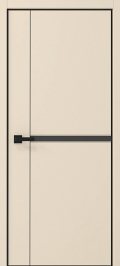 	межкомнатные двери 	Альберо Графика 2 ПГ сэнд кромка композит