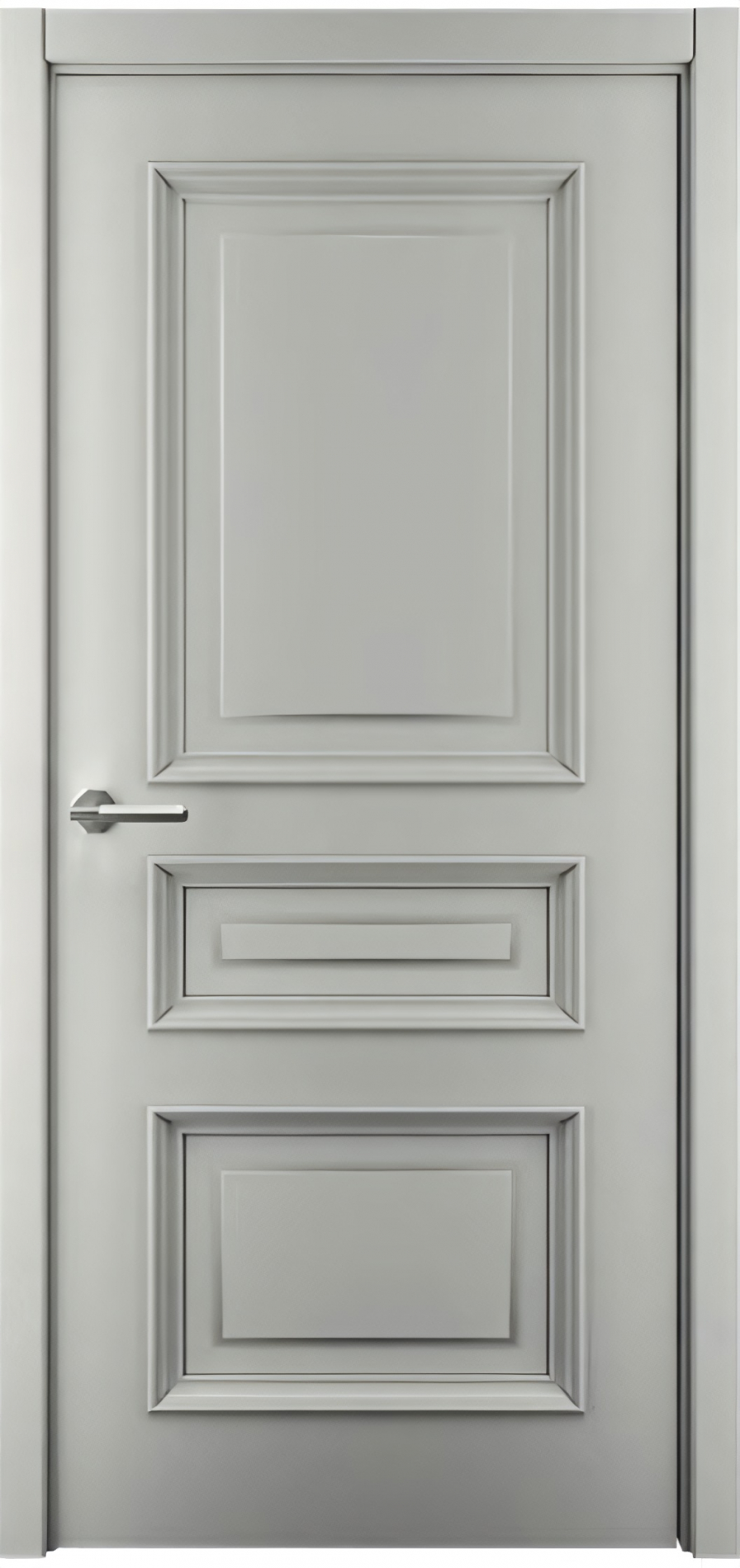 межкомнатные двери  Альберо Классика 3 эмаль серая