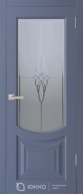 	межкомнатные двери 	Юкка Гранд Люкс Оптима 6 ДО гравировка