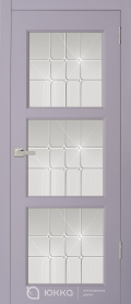 	межкомнатные двери 	Юкка Гранд Люкс Оптима 8 ДО гравировка