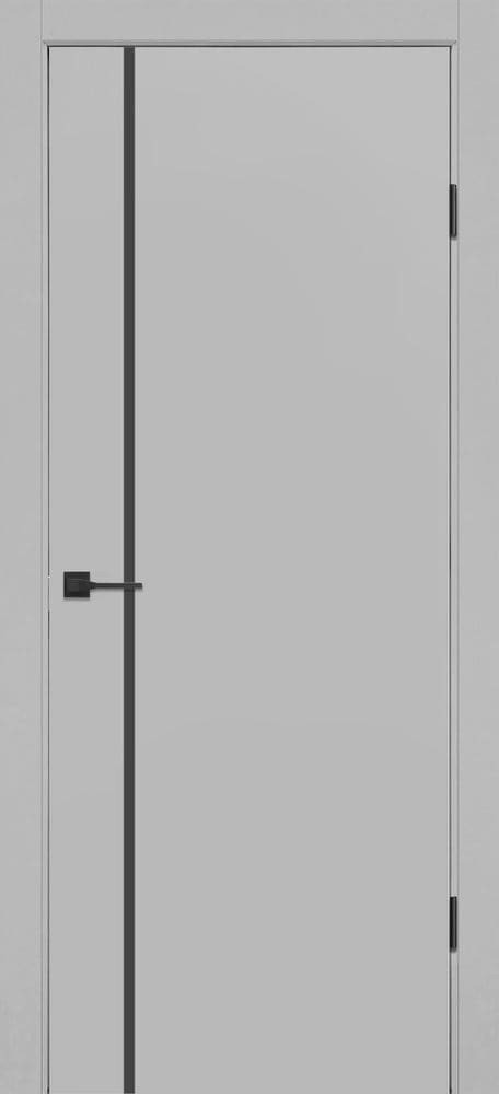 межкомнатные двери  ДвериПро ДП-46.11 серый шёлк