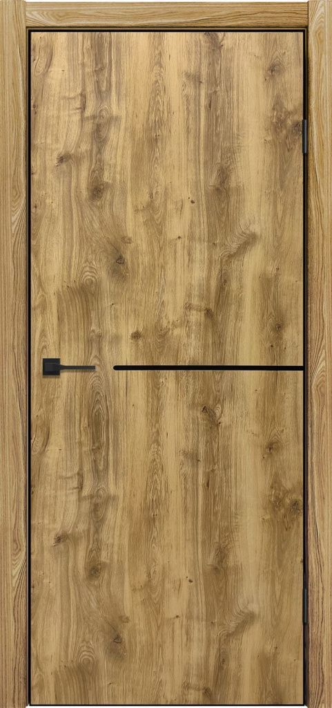 межкомнатные двери  ДвериПро Секунда ABS дуб болтон