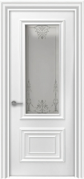 	межкомнатные двери 	ДвериПро Прима ДО-1 эмаль белая