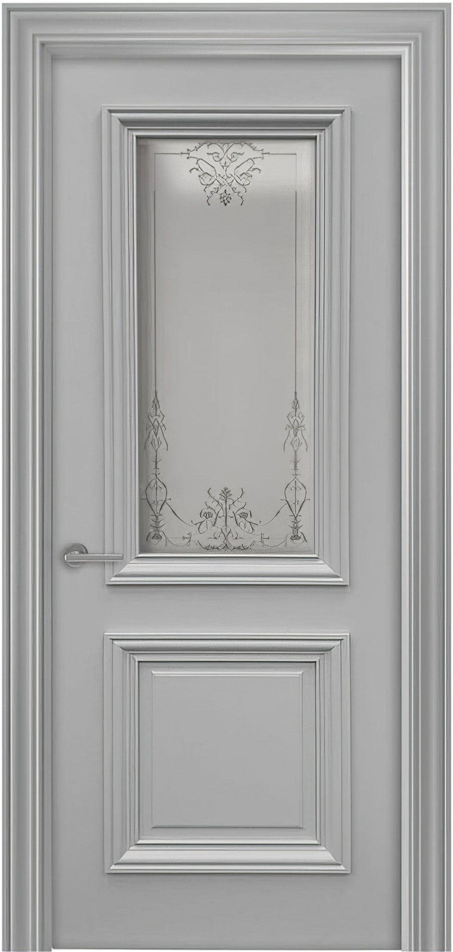 межкомнатные двери  ДвериПро Шервуд 2 ДО-1 RAL 7047