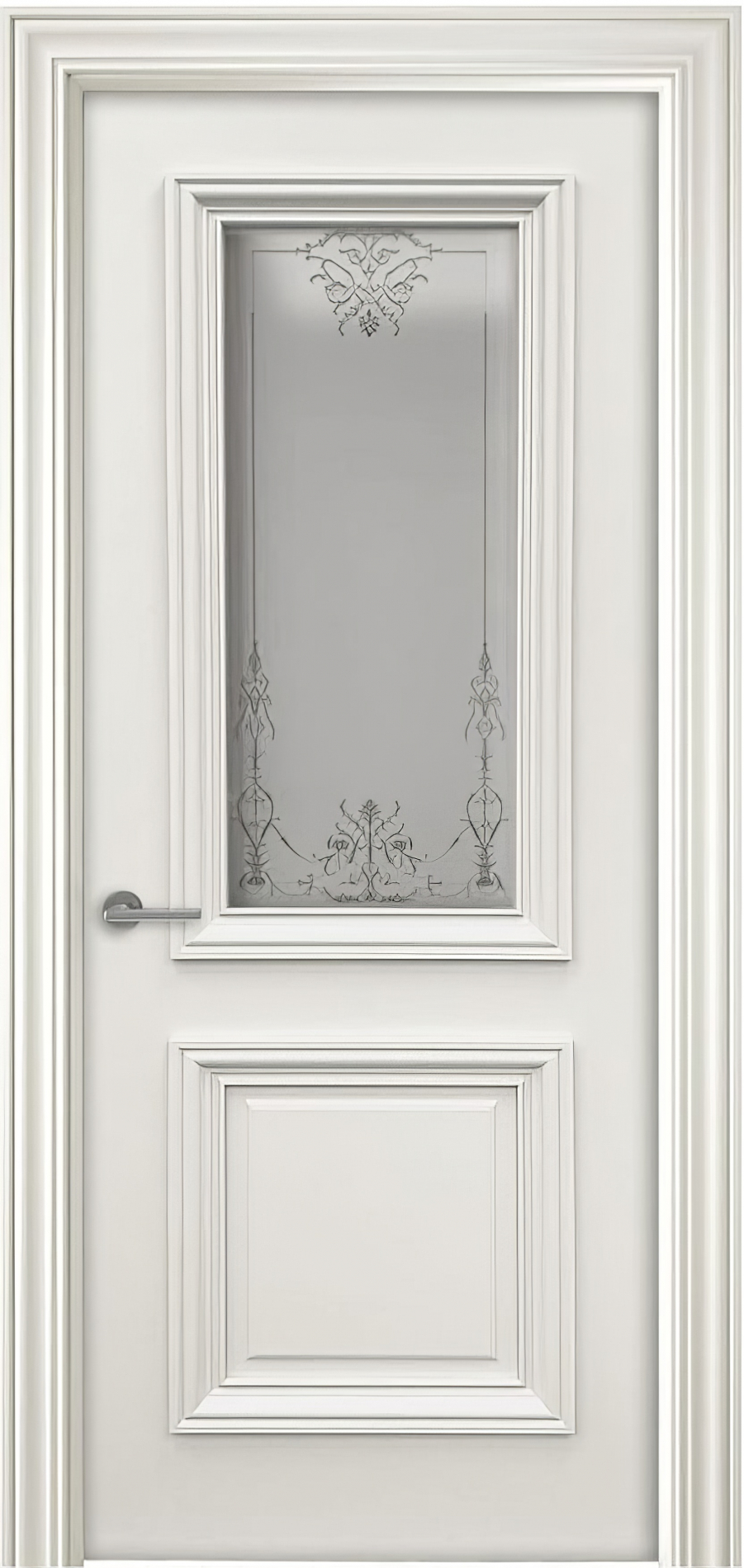 межкомнатные двери  ДвериПро Шервуд 2 ДО-1 RAL 9010