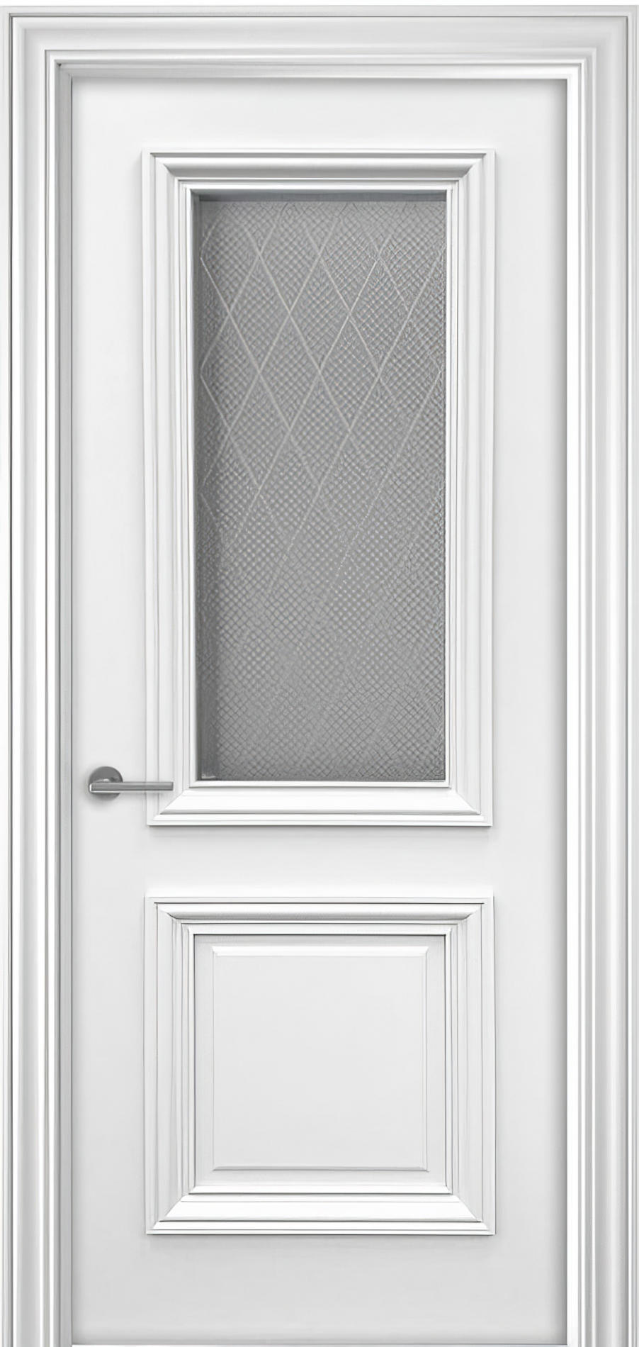 межкомнатные двери  ДвериПро Шервуд 2 ДО-2 эмаль белая