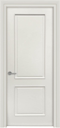 	межкомнатные двери 	ДвериПро Лайн 3/2 ДГ RAL 9010