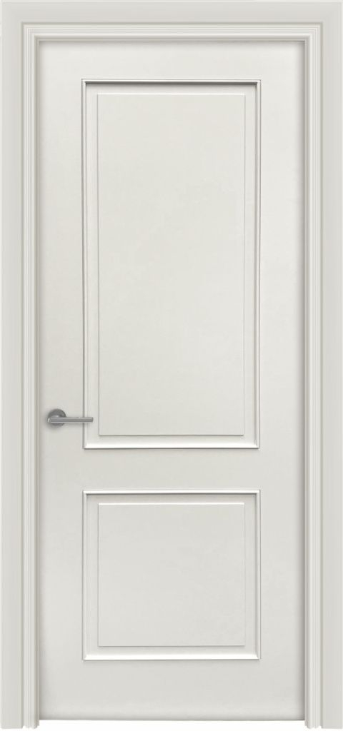 межкомнатные двери  ДвериПро Лайн 3/2 ДГ RAL 9010