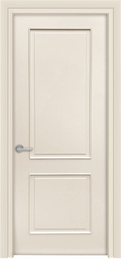 межкомнатные двери  ДвериПро Лайн 3/2 ДГ слоновая кость