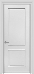 	межкомнатные двери 	ДвериПро Лайн 3/2 ДГ эмаль белая