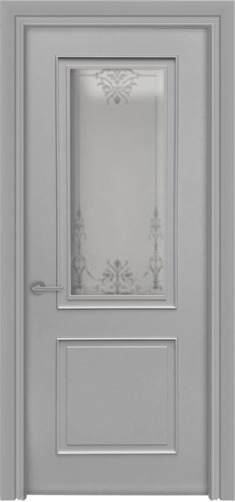 межкомнатные двери  ДвериПро Лайн 3/2 ДО-1 RAL 7047